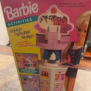 Barbie Activities Dough Dessert Maker 1993 MATTEL RARE